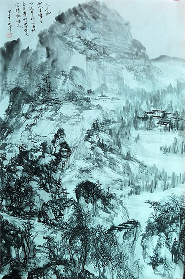 杜一恕作品 《东城秀润》